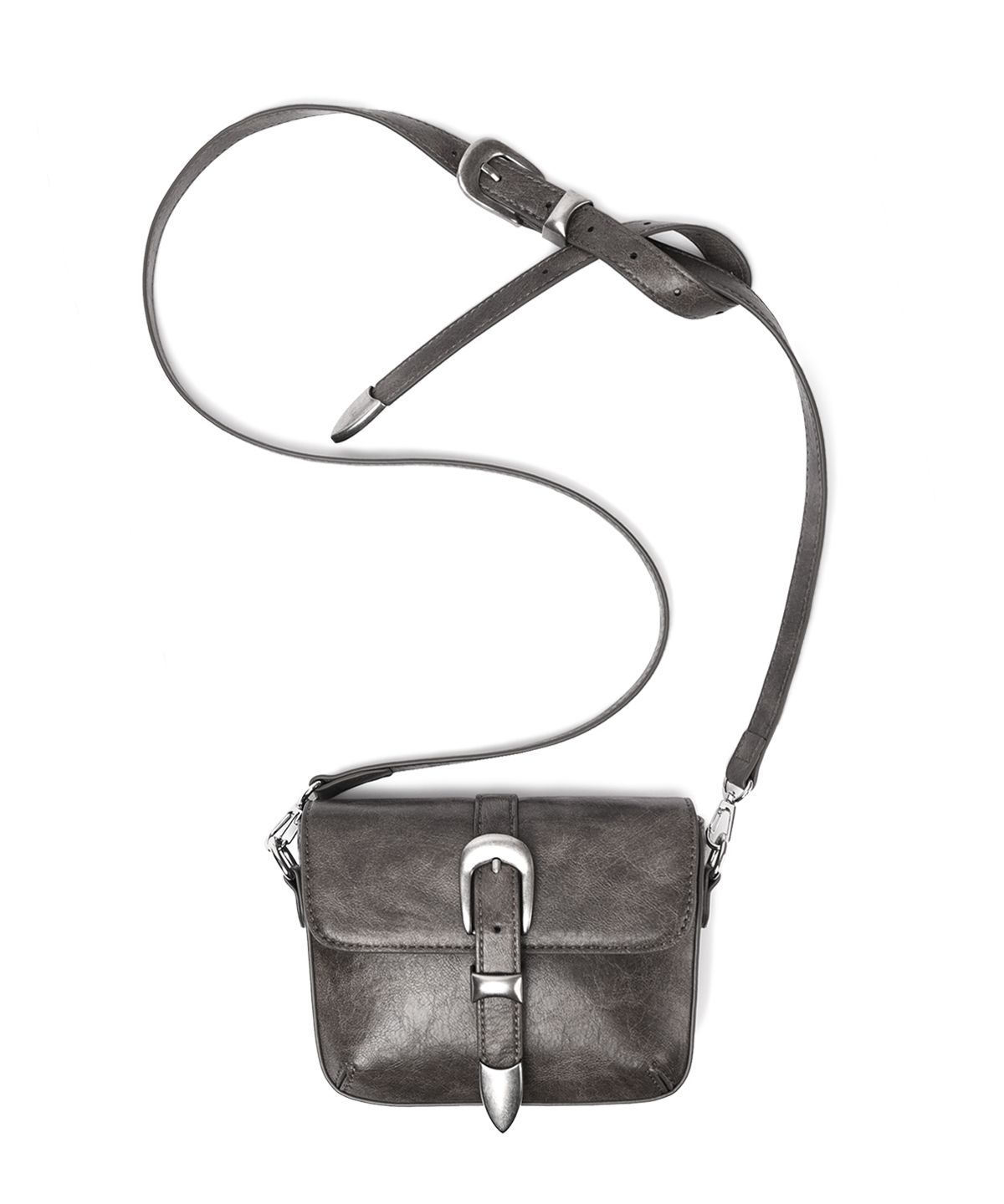논오버스틱(NONOVERSTIC) Western Belt Bag VTG Gray