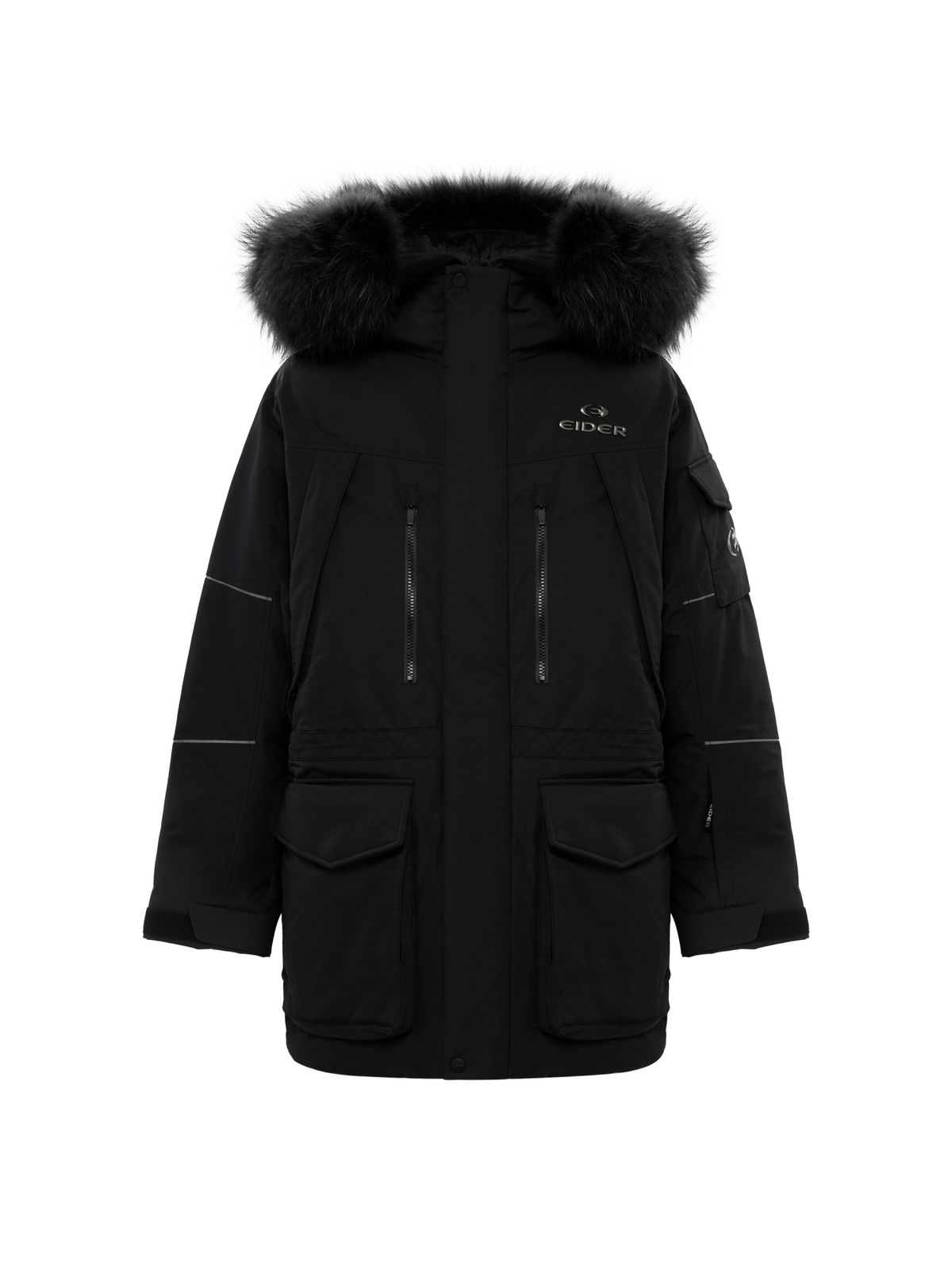 아이더(EIDER) ICONIC (아이코닉) 남성 스키파카 다운 자켓_Black