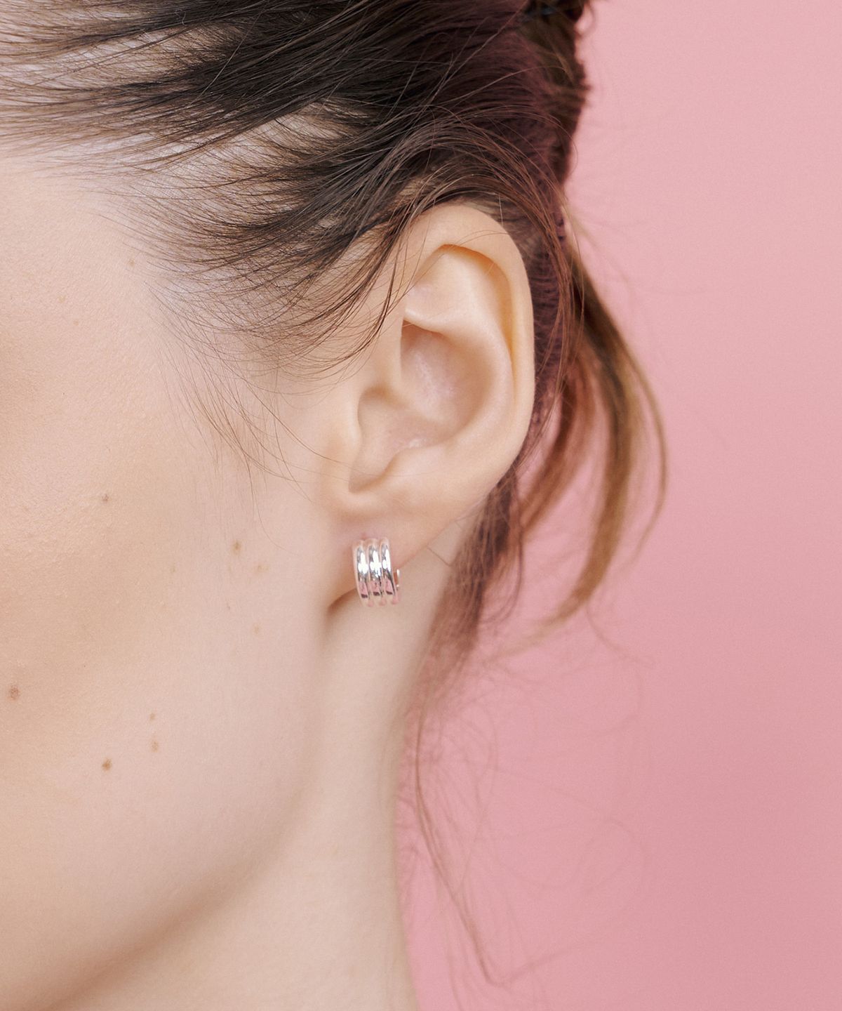 마티아스(MATIAS) Triple Earring (Silver)