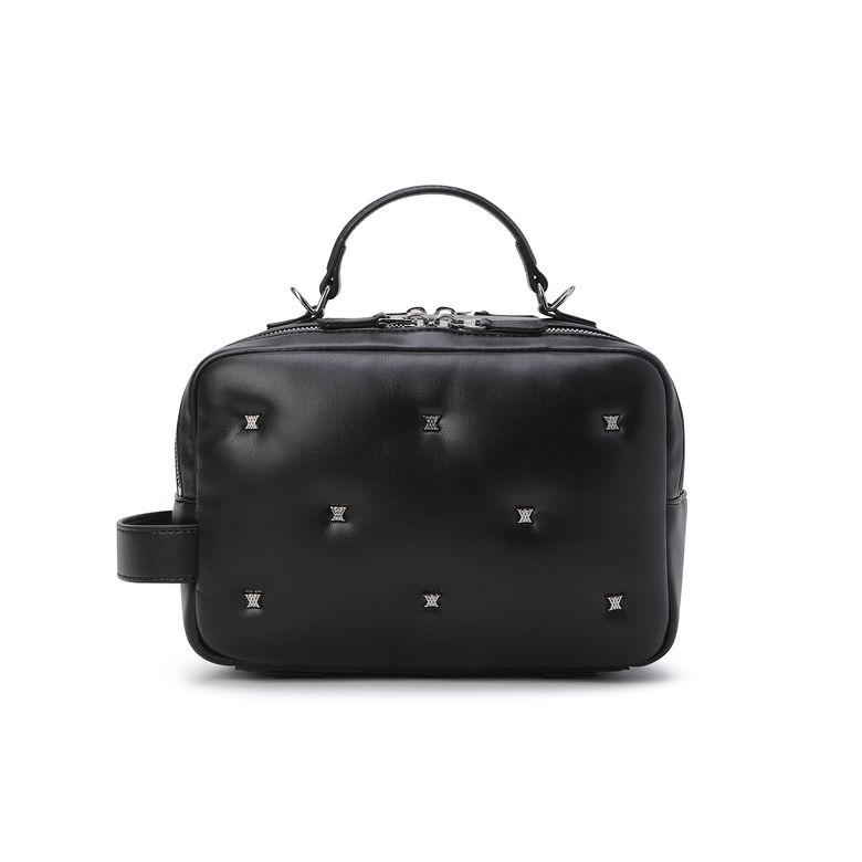 WOMEN PADDED COLOR POUCH_BK