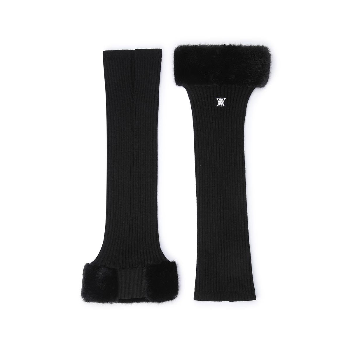 어뉴골프(ANEW GOLF) WOMEN KNIT LEGWARMER_BK