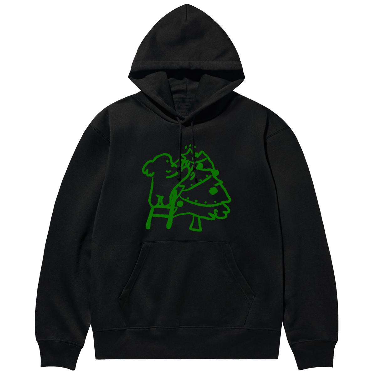 어썸어스(AWESOMEUS) TREE AND DOG HOODIE_4 COLOR