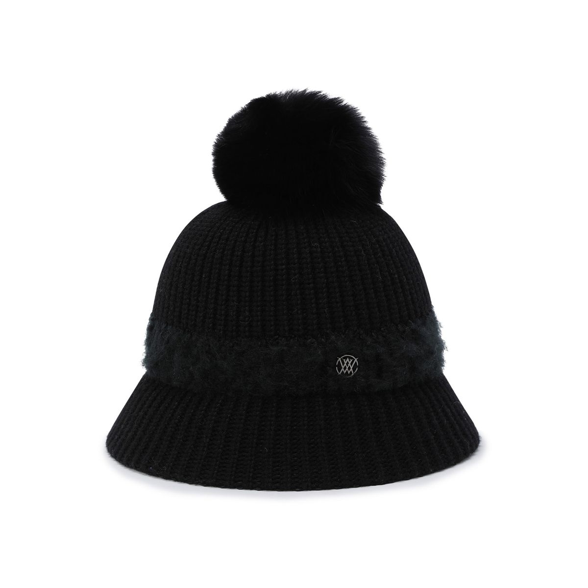 어뉴골프(ANEW GOLF) WOMEN BELL BUCKET HAT_BK