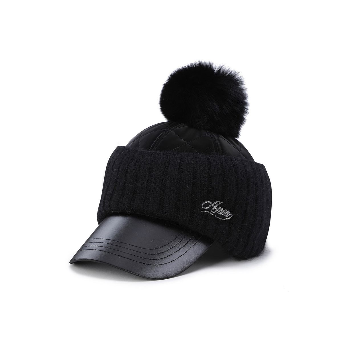 어뉴골프(ANEW GOLF) WOMEN KNITBAND CAP_BK