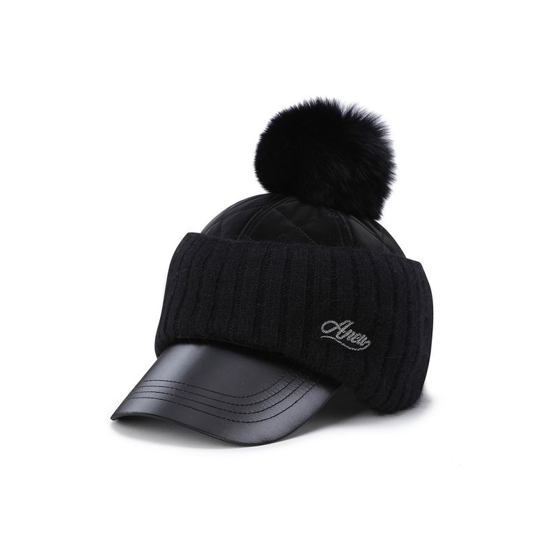 WOMEN KNITBAND CAP_BK