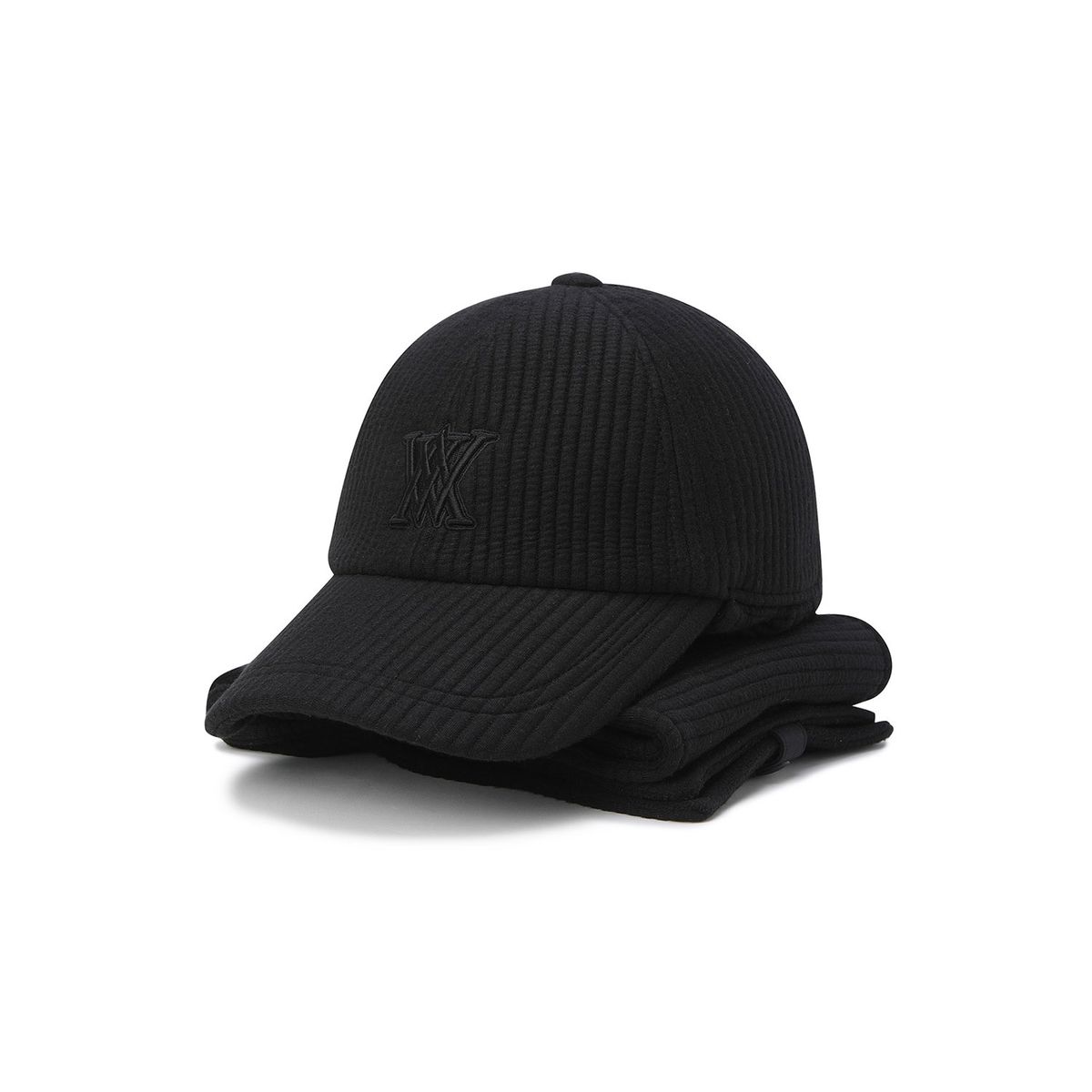 어뉴골프(ANEW GOLF) UNI MUFFLER CAP_BK