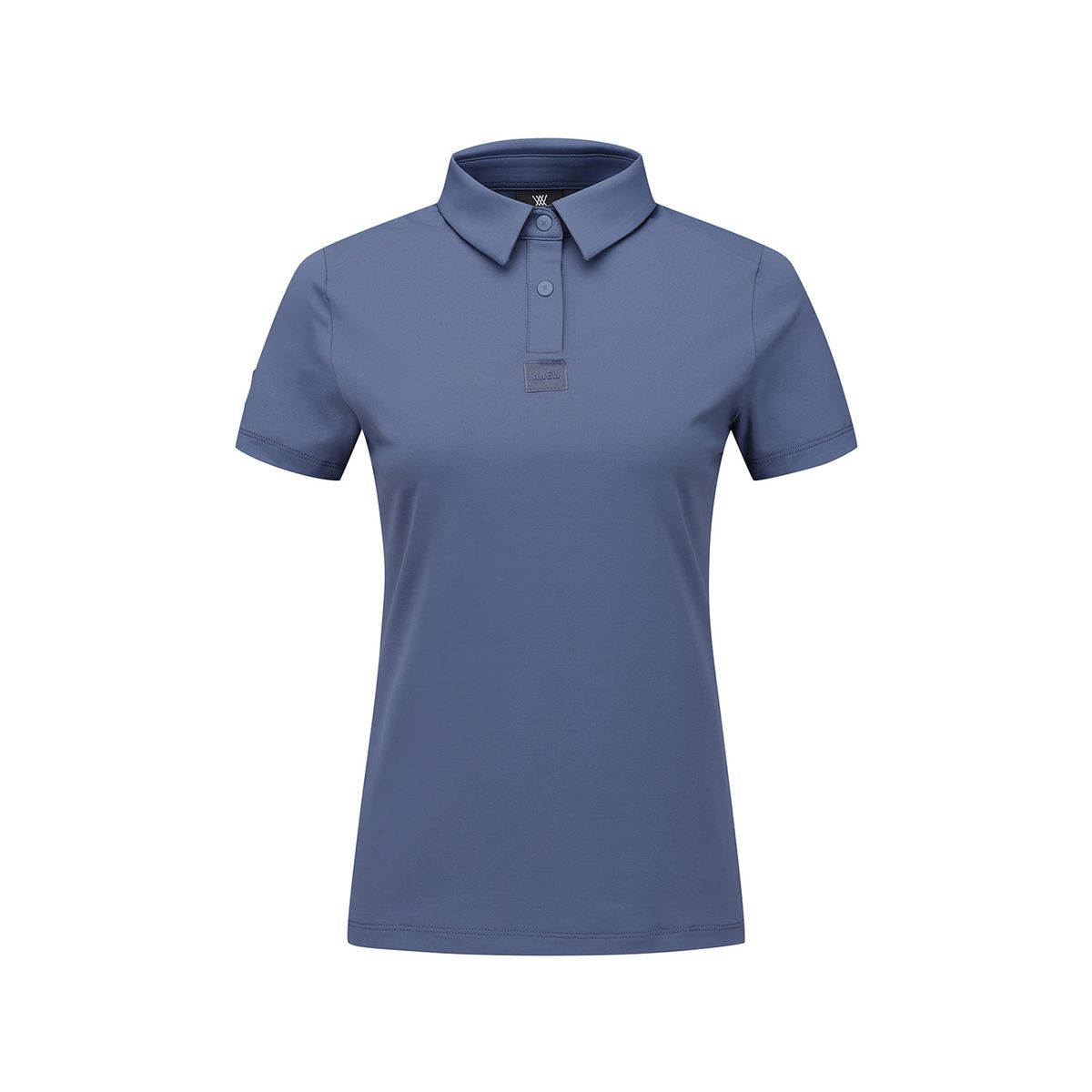 어뉴골프(ANEW GOLF) WOMEN FA NEW LOGO SHORT T-SHIRT_BL