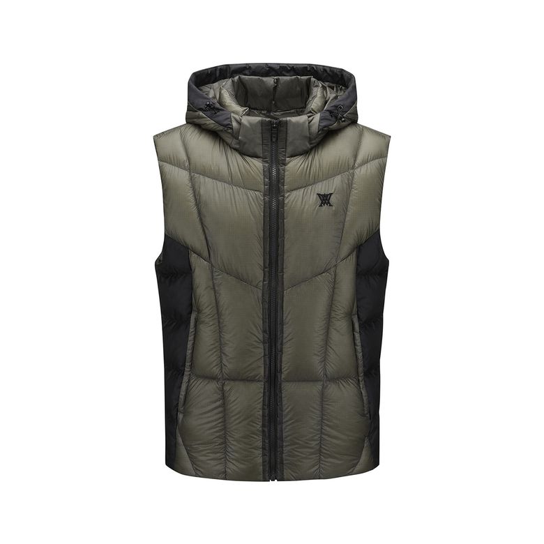 MEN WI HEAVY SHADOW SWING DOWN VEST_CG