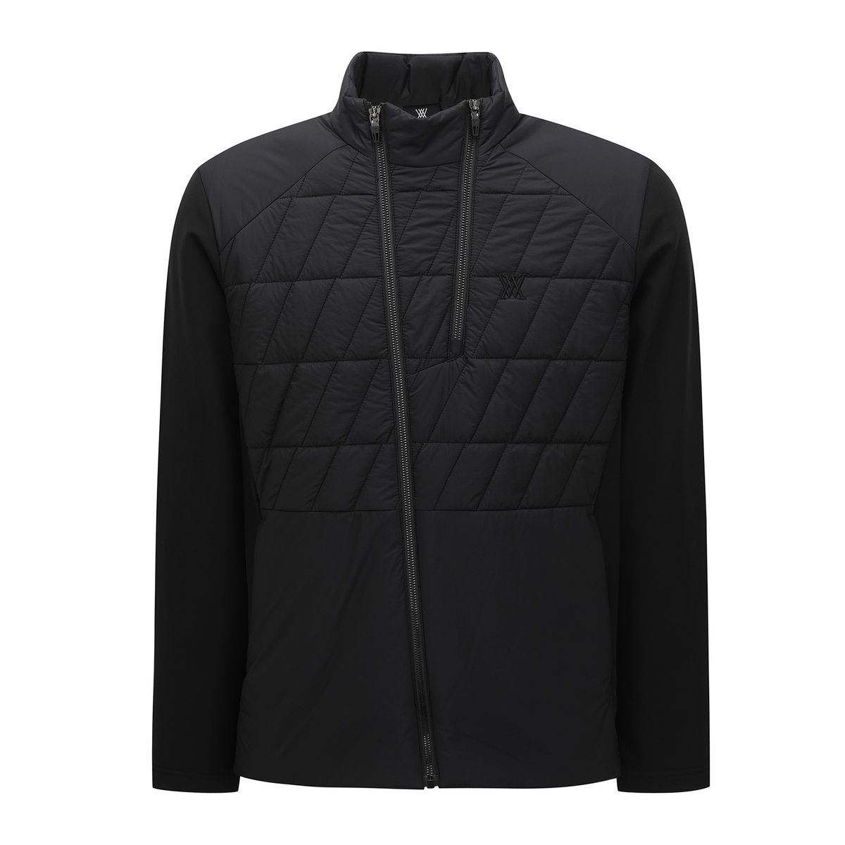 어뉴골프(ANEW GOLF) MEN WI HYBRID PADDED JACKET_BK