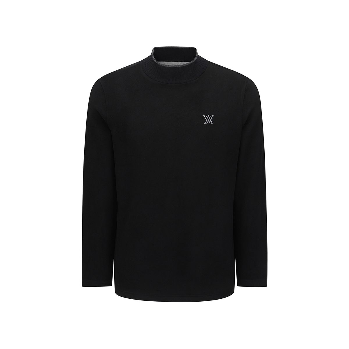 어뉴골프(ANEW GOLF) MEN WI BRUSHED FLEECE BASELAYER_BK