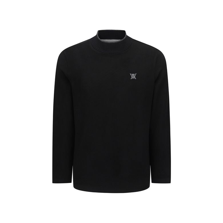 MEN WI BRUSHED FLEECE BASELAYER_BK