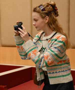 버니앤머쉬룸울가디건 (ZYCD250628)