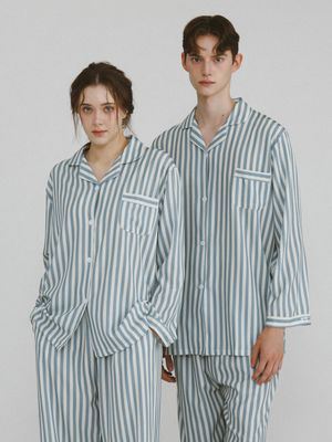 커들 커플잠옷 긴팔 파자마 상하의 세트