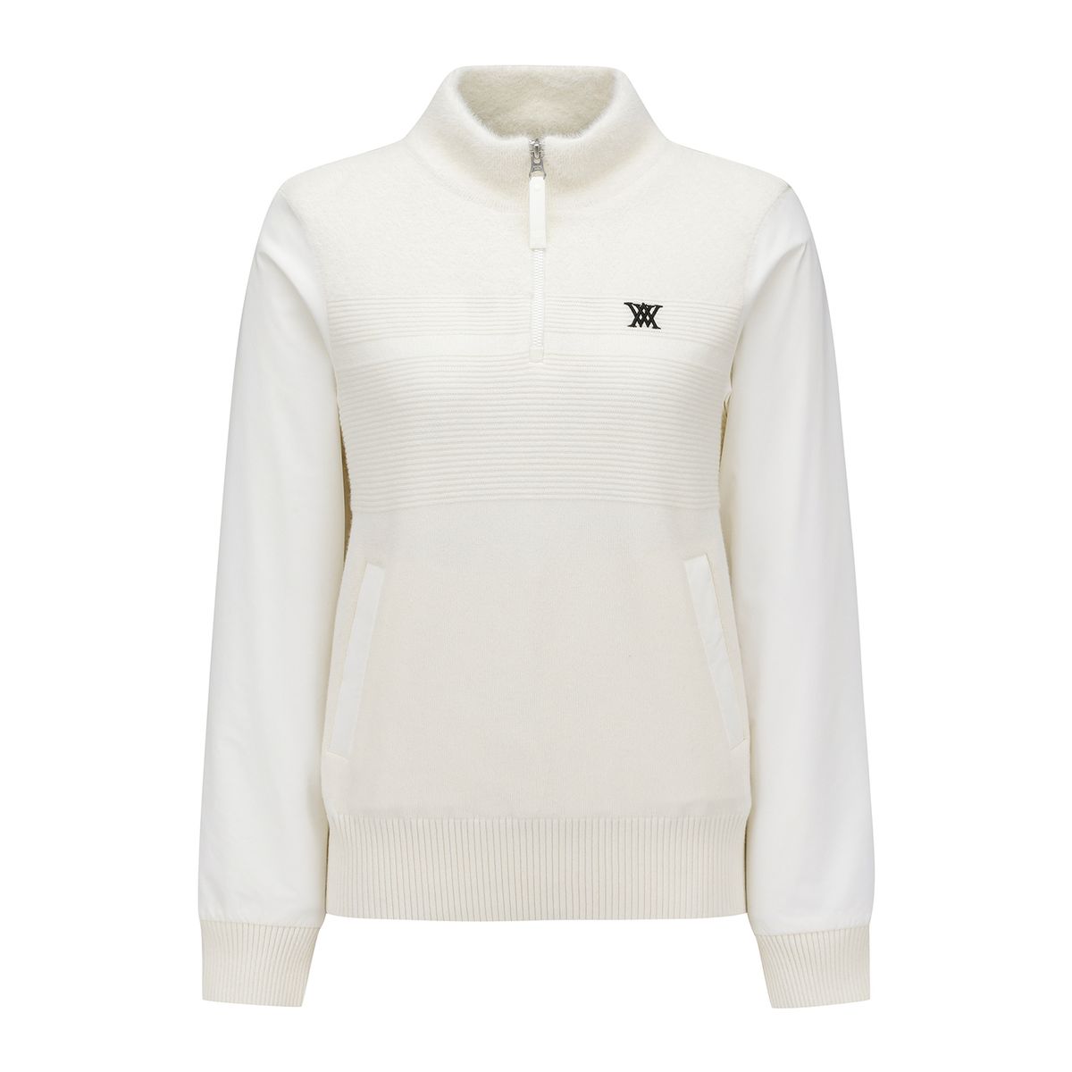 어뉴골프(ANEW GOLF) WOMEN WI HALF ZIP SWEATER_CR