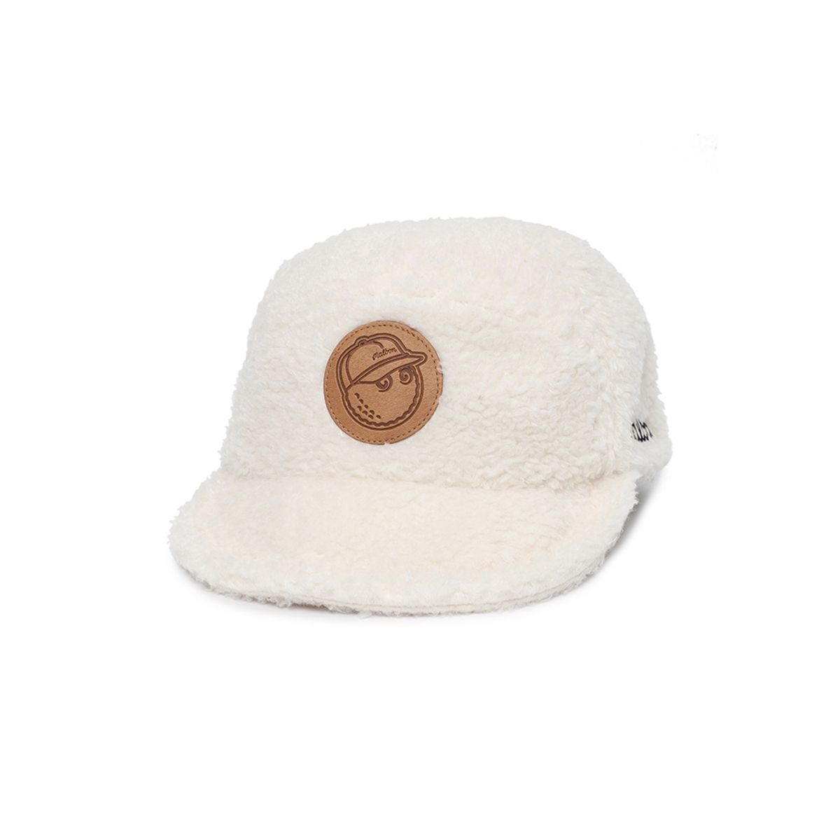 말본 골프(MALBON GOLF) 세르파 플리스 캡 IVORY