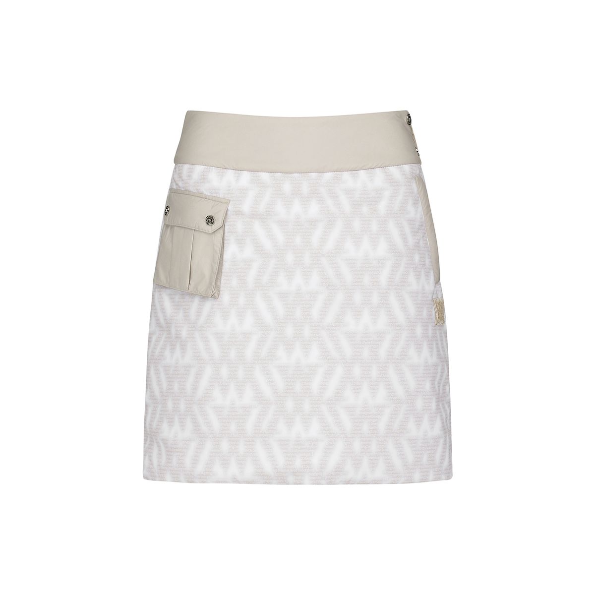 어뉴골프(ANEW GOLF) WOMEN WI LOGO PATTERN PADDED SKIRT_BE