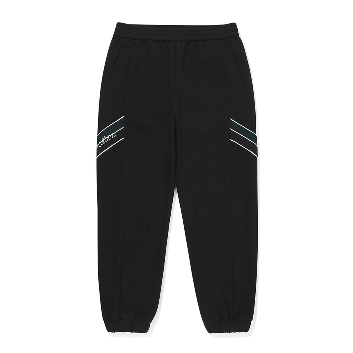 말본 골프(MALBON GOLF) 기모 프렌치 테리 팬츠 BLACK (MAN)