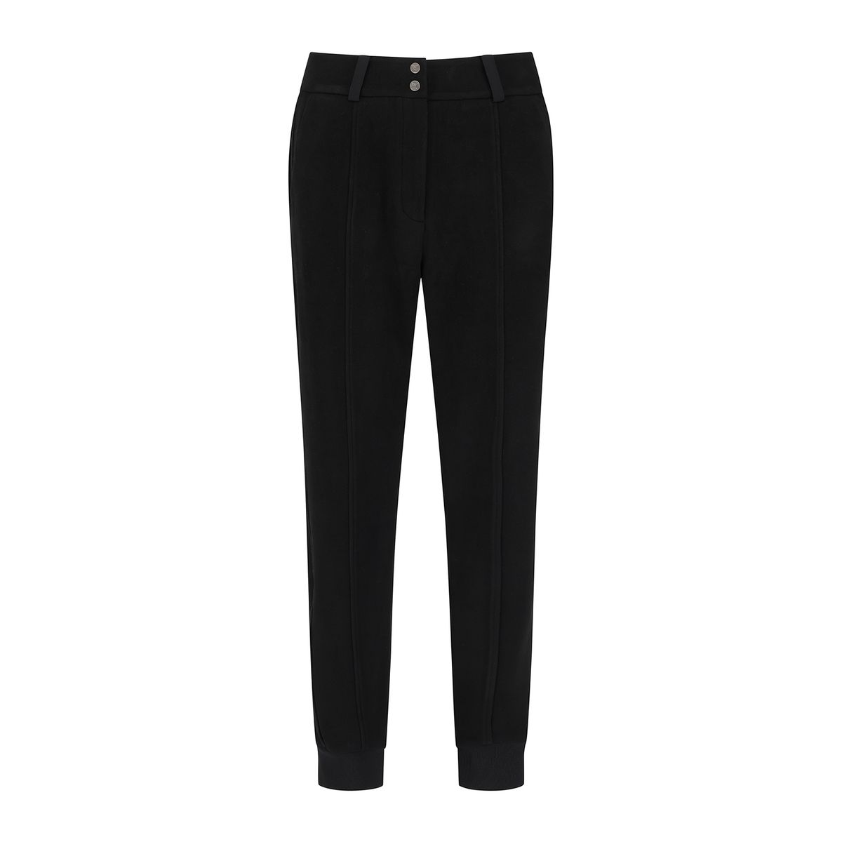 어뉴골프(ANEW GOLF) WOMEN WI BRUSHED FLEECE JOGGER PANTS_BK