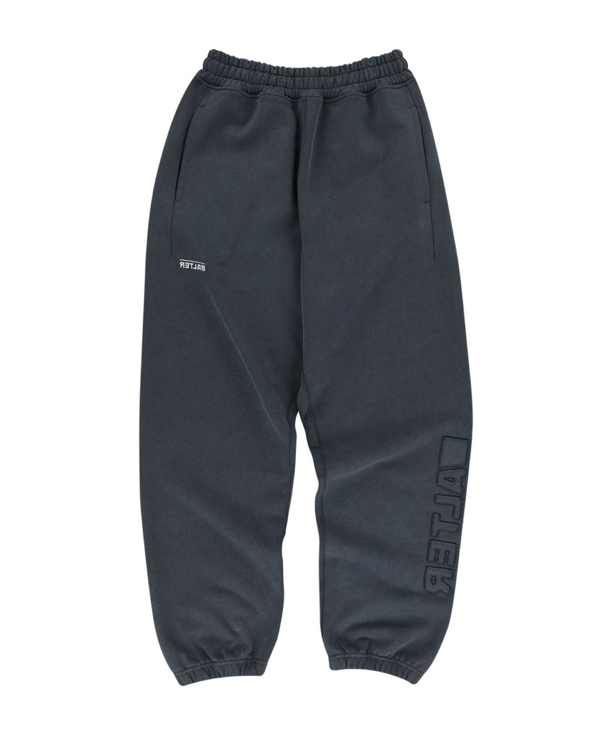 얼터 스튜디오(ALTER STUDIO) Pigment Applique Jogger Pants_Navy
