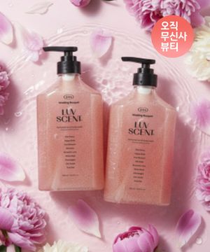 스크럽워시 500ML 웨딩부케 핑크 피오니 2개구성