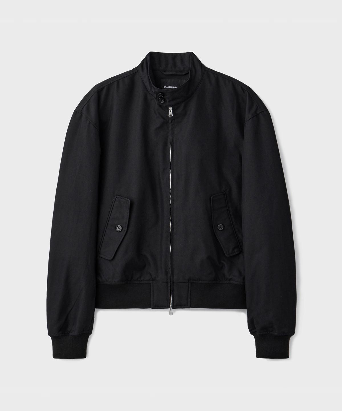 브랜디드(BRANDED) COTTON HERRINGTON JACKET [BLACK]