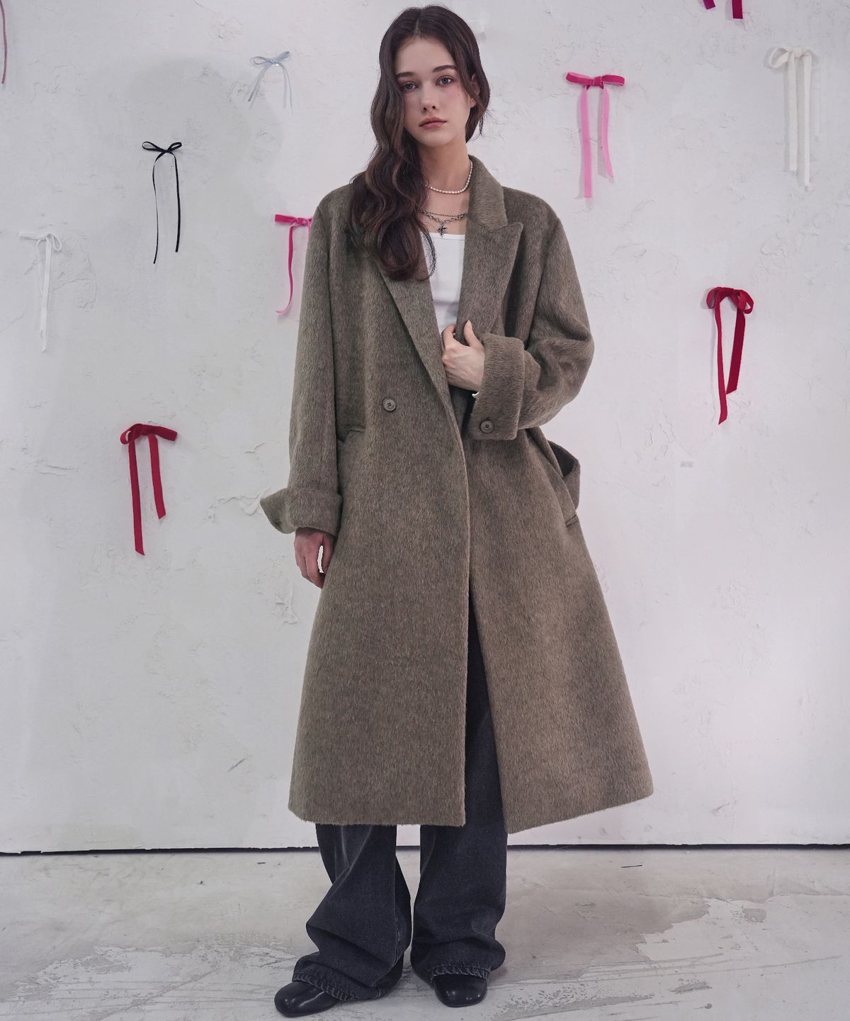 비바셔스(VIVACIOUS) Eternel Classic Tailored Coat BROWN