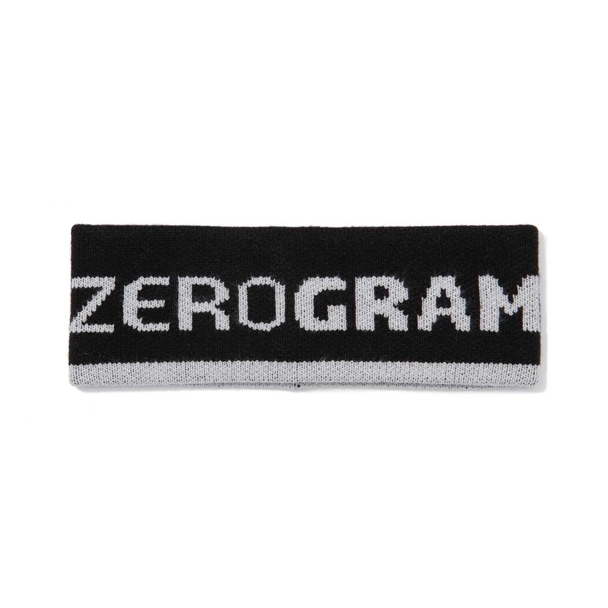 제로그램(ZEROGRAM) 레터링 니트 헤어밴드