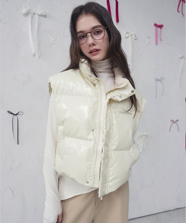Joie Puffer Vest IVORY