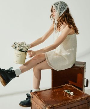 포포 리버시블 미니 원피스