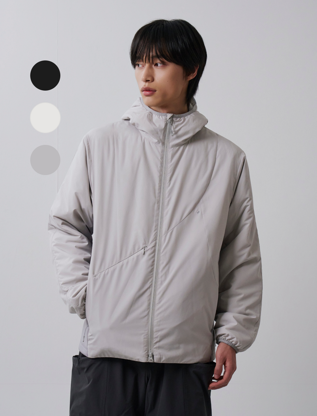 어반사이드 어패럴(URBANSIDE APPAREL) [25FW] 카나드 프리마로프트 골드 후드 패딩 재킷
