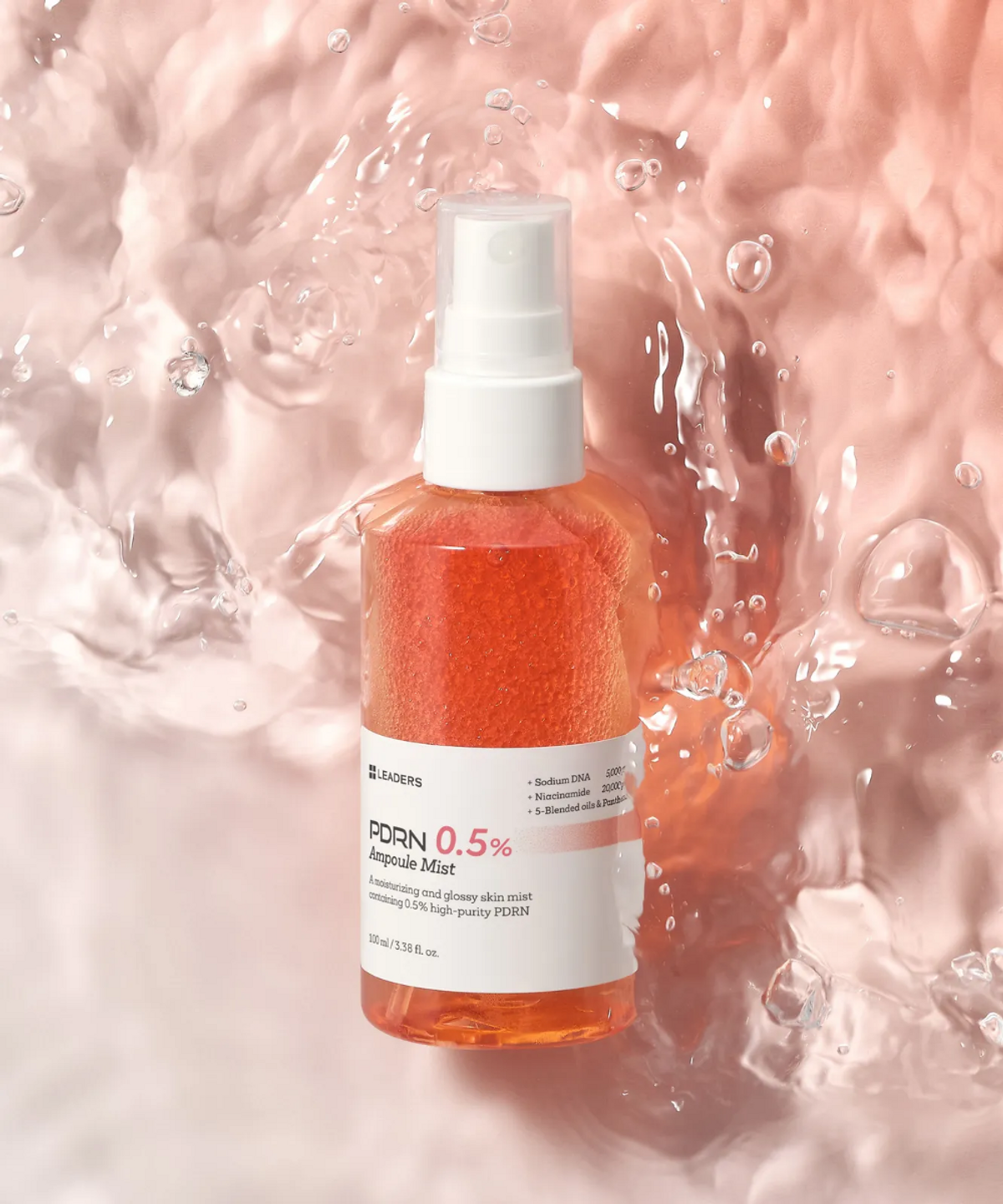 리더스코스메틱(LEADERS COSMETICS) 리더스 PDRN 0.5% 앰플 미스트 100ml