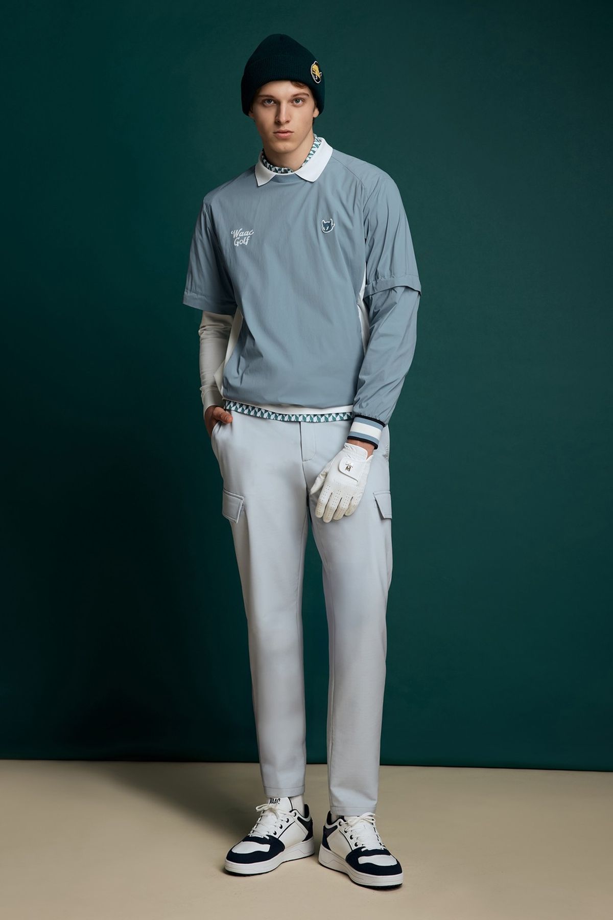 왁(WAAC) Men Ripstop Tapered Cargo Pants WMPNW25706GYM