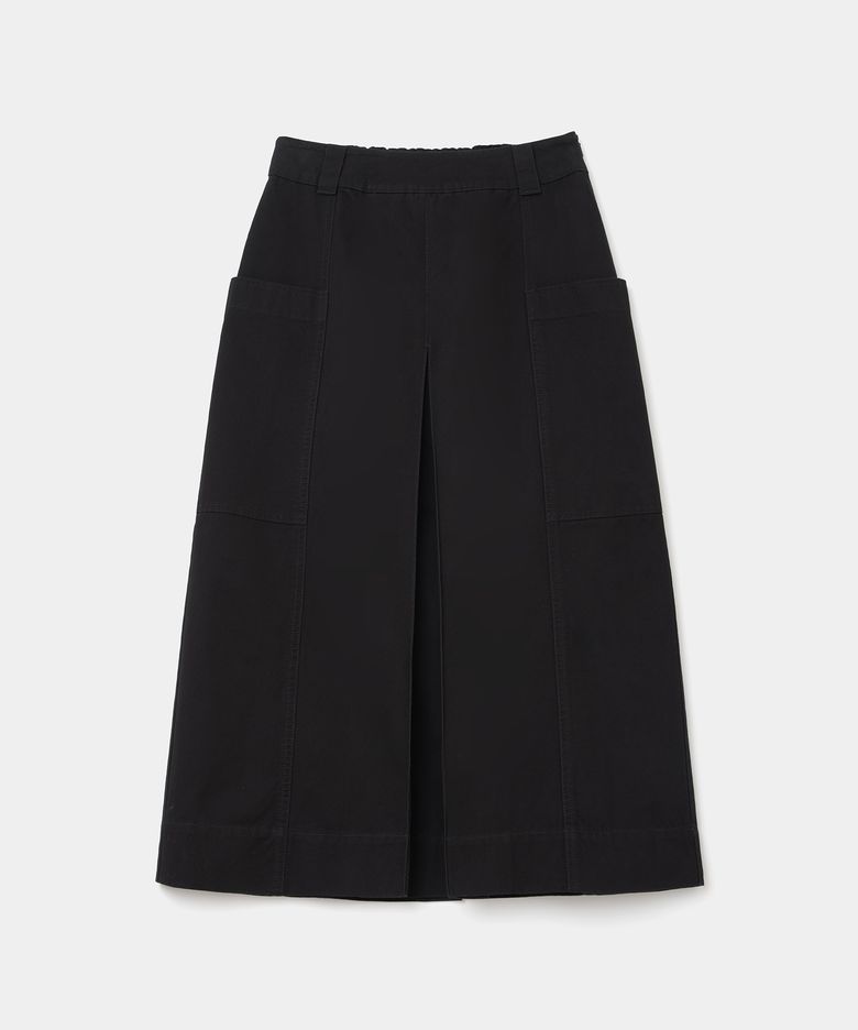 pocket long skirt(womens) black