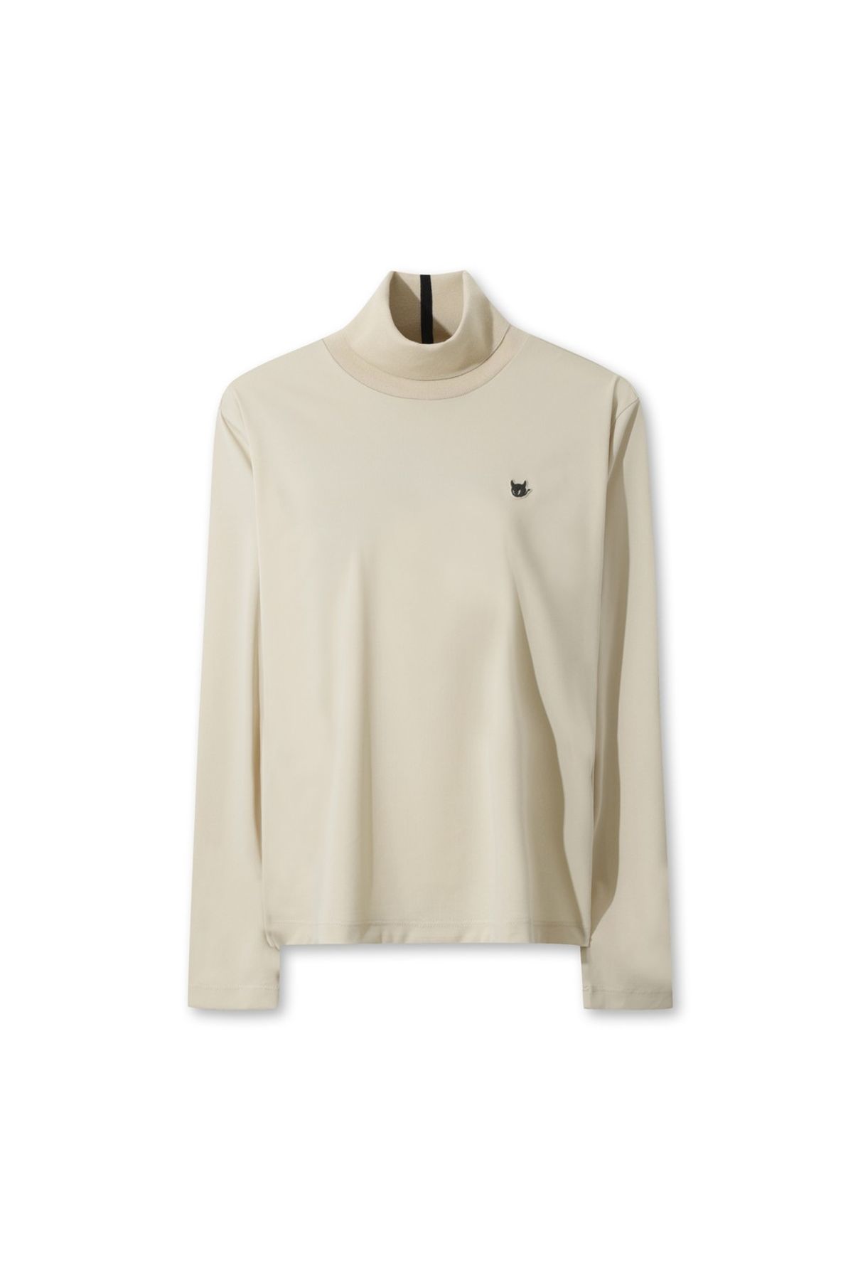왁(WAAC) Women Windproof Mid-Layer Highneck Top WWTBW25708BEL