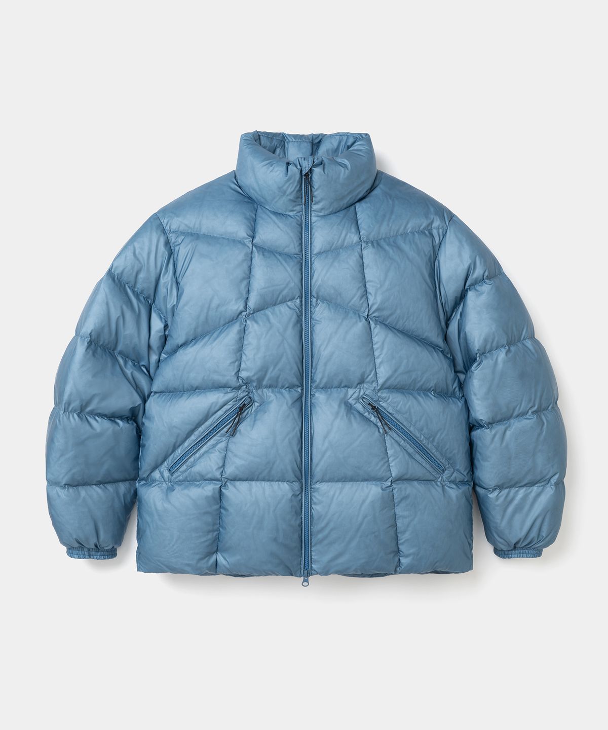 유니폼브릿지(UNIFORM BRIDGE) utility down jacket blue