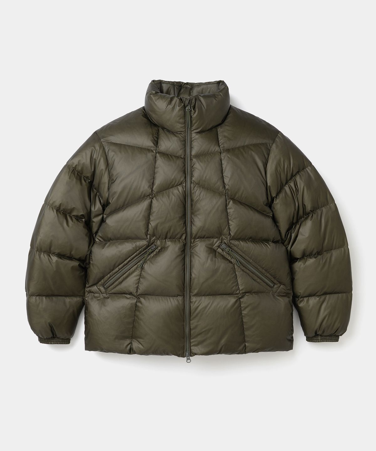 유니폼브릿지(UNIFORM BRIDGE) utility down jacket khaki