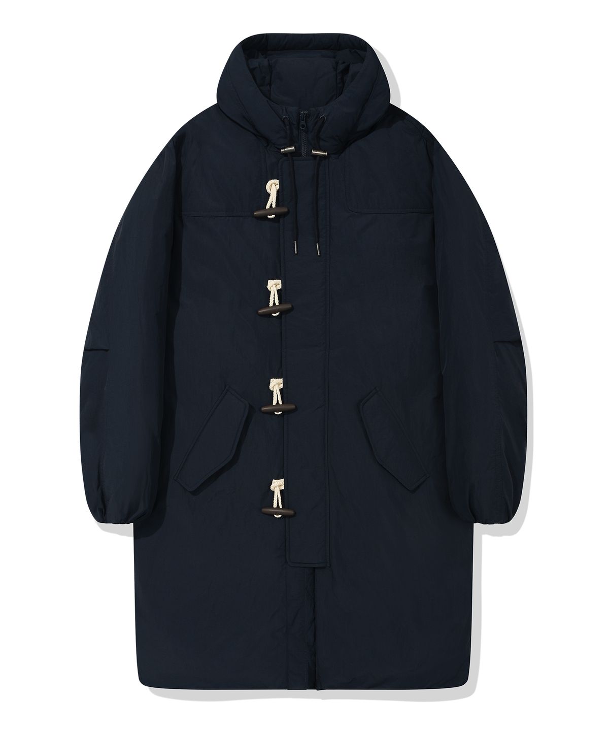 코드그라피(CGP) 롱 더플 패딩_다크네이비