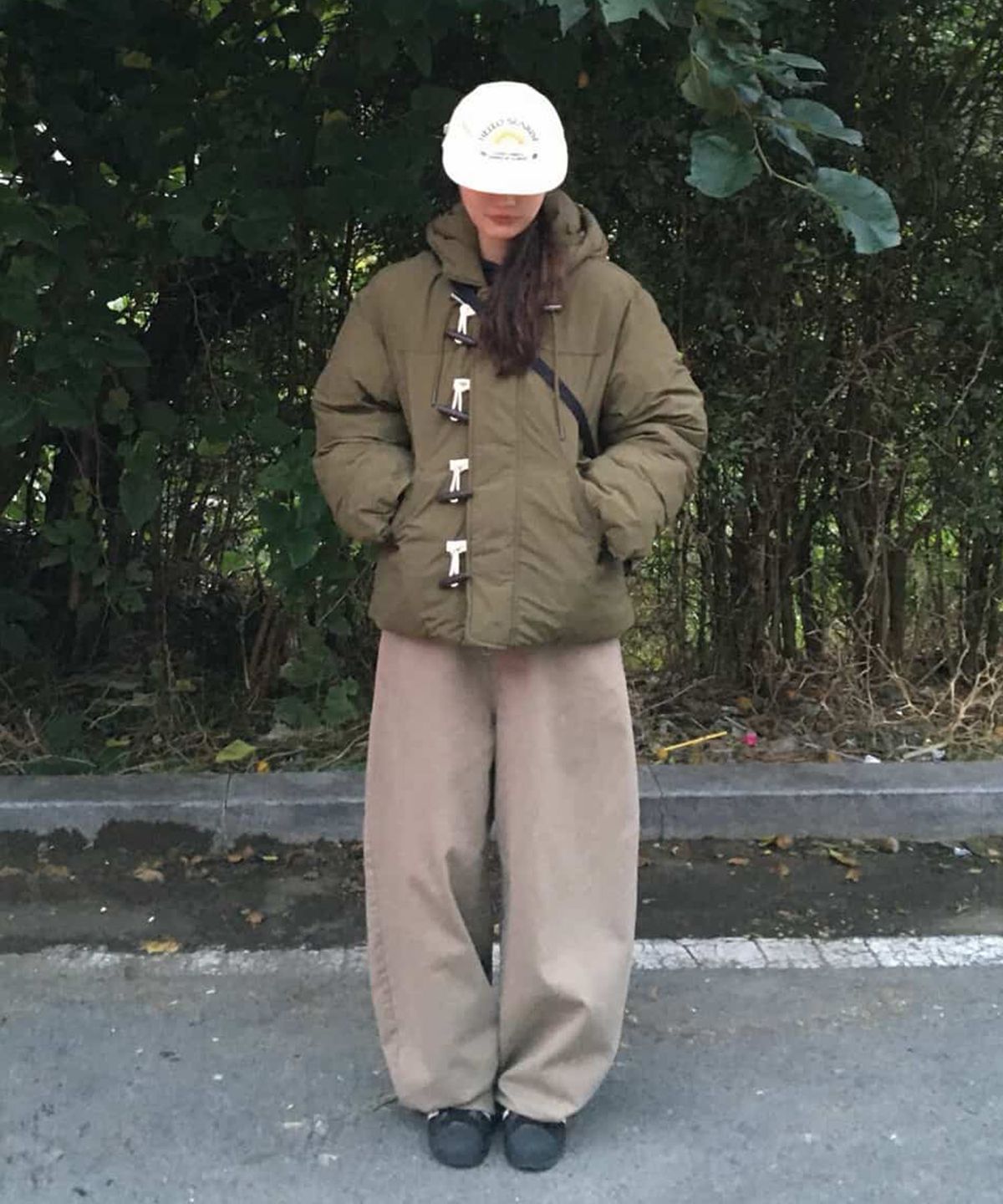 코드그라피(CGP) 더플 패딩_올리브