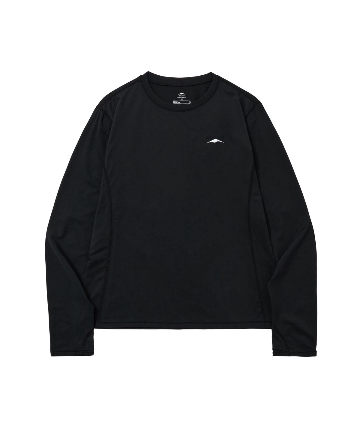 고요웨어(GOYOWEAR) W 로고 롱 슬리브 (블랙)