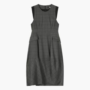 볼륨 포켓 드레스 GREY (S5FWOP001)