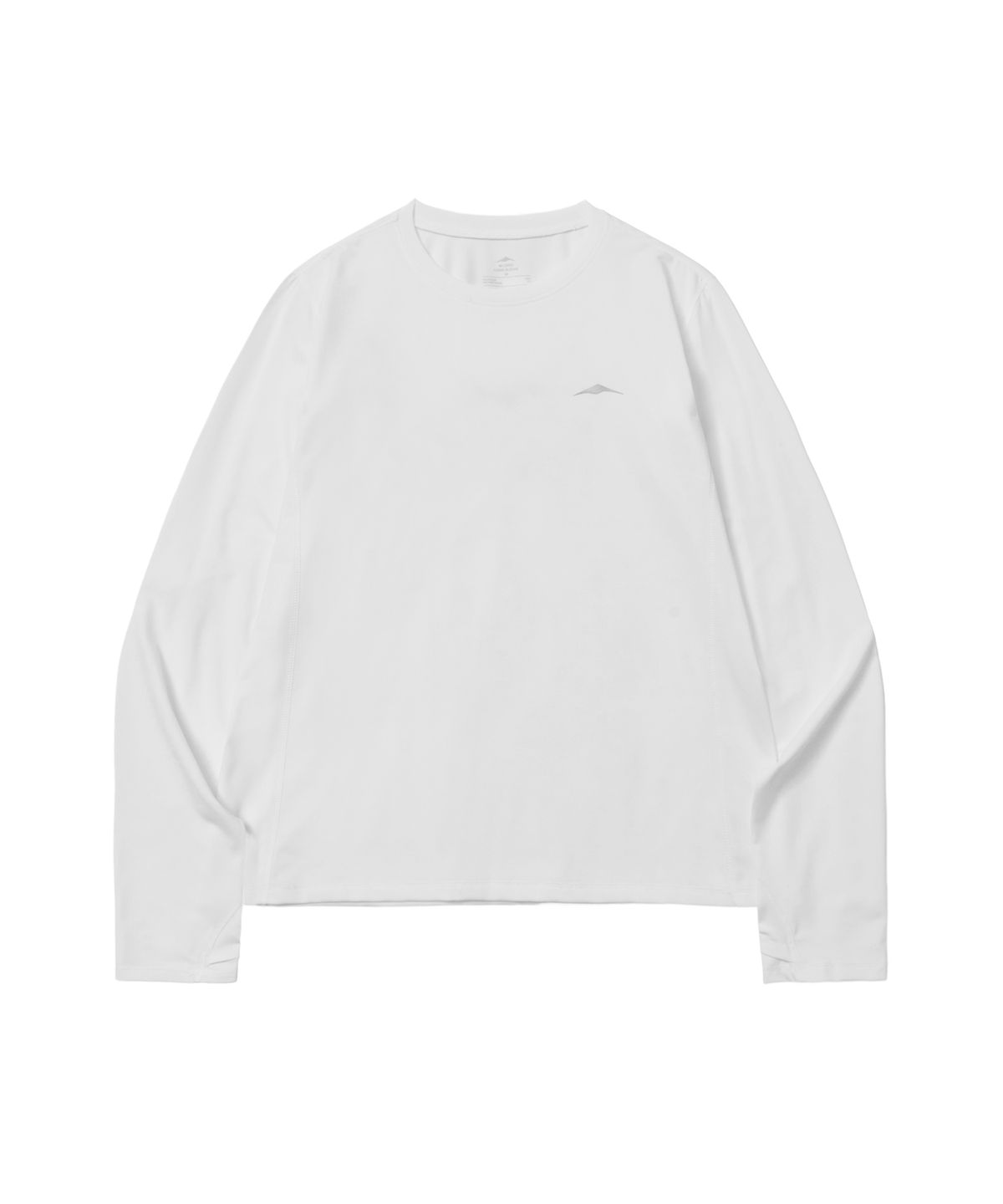 고요웨어(GOYOWEAR) W 로고 롱 슬리브 (화이트)