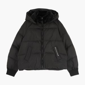 후디 다운 패딩 BLACK (S5FWPD004)