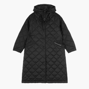 A 라인 롱 패딩 코트 BLACK (S5FWPD006)