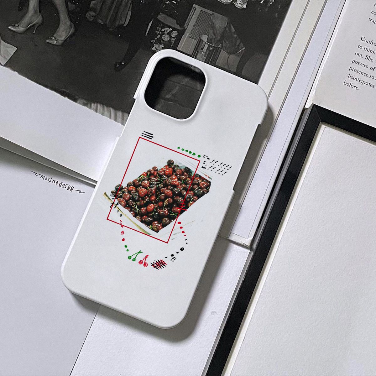 베이스언유즈(BASEDON_YOUTH) IM C ! SLIM HARD CASE 폰케이스