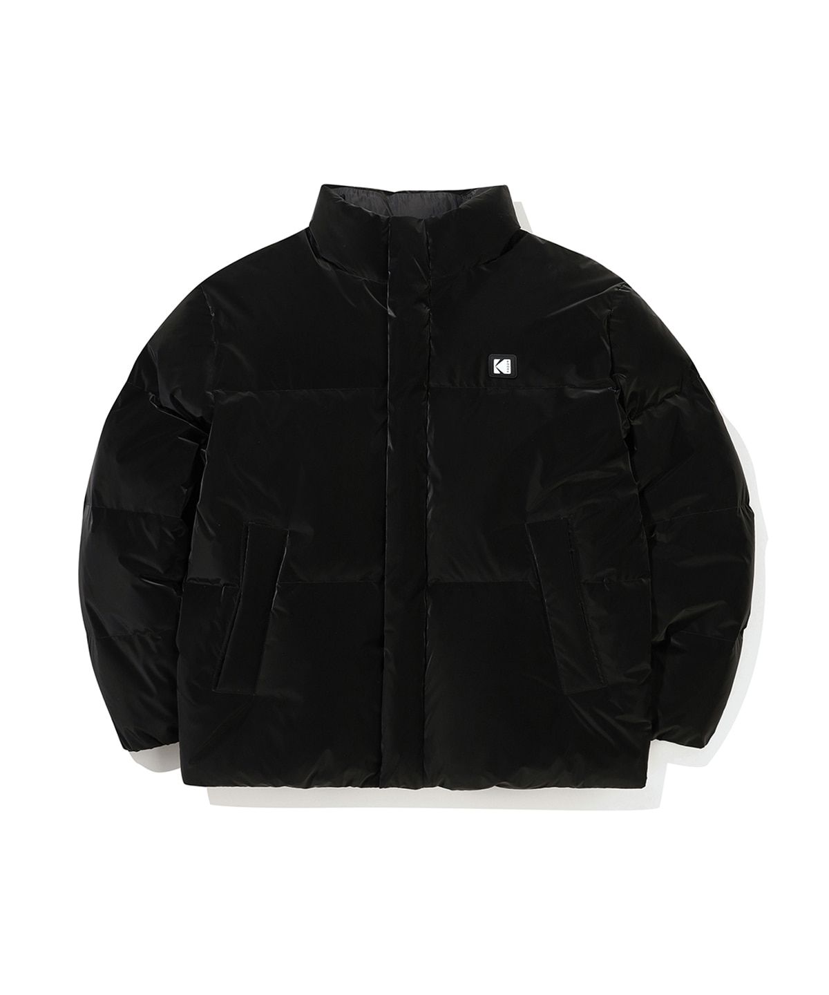 코닥(KODAK) 스텐넥 덕다운 자켓 COATED BLACK
