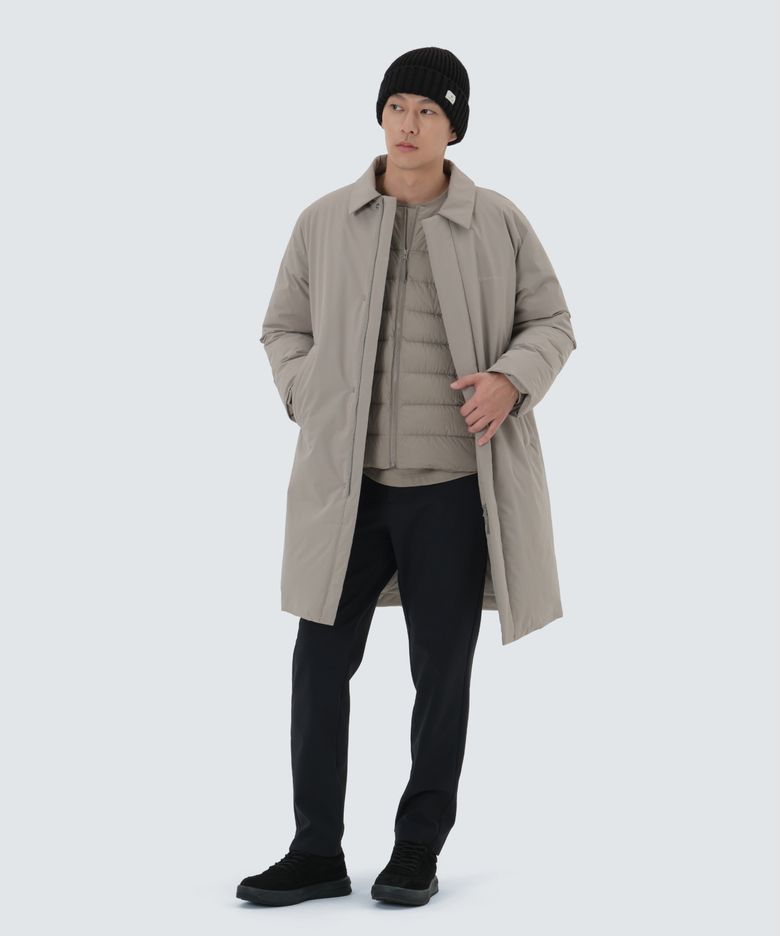2L 티타닉 커뮤터 다운 자켓 (S25WMTDJ34) Warm Gray