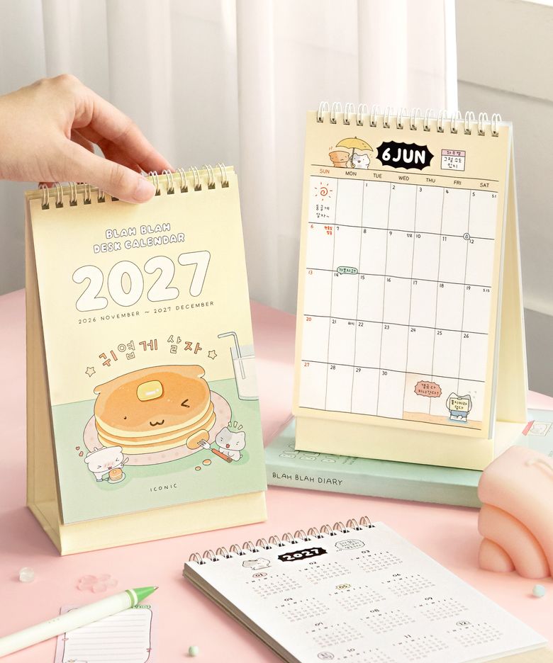 2027 이겨낸다 탁상달력 데스크 캘린더