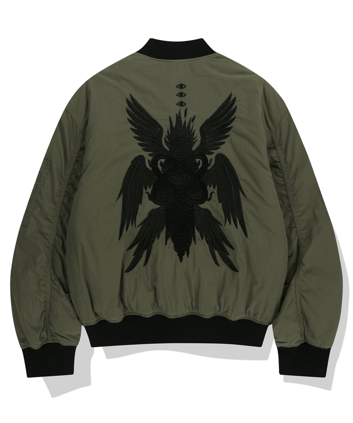 낫포너드(NOT4NERD) Abyss Angel MA-1 Jacket - Khaki