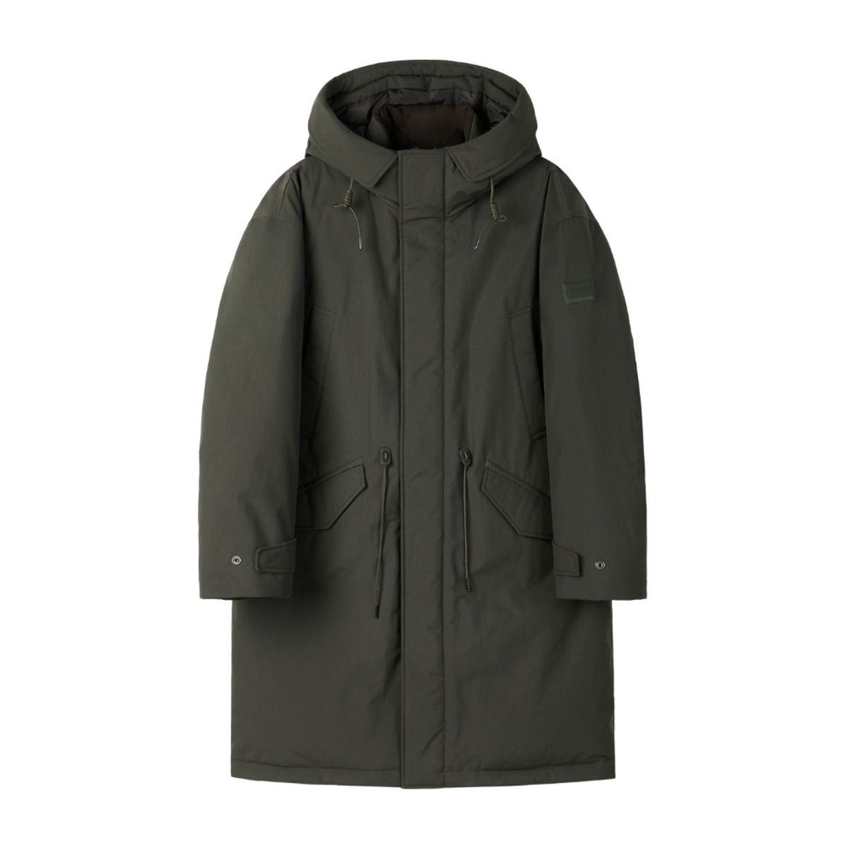 브롬톤 런던(BROMPTON LONDON) CODURA LONG DOWN JUMPER - D/KHAKI (P254MDW458)
