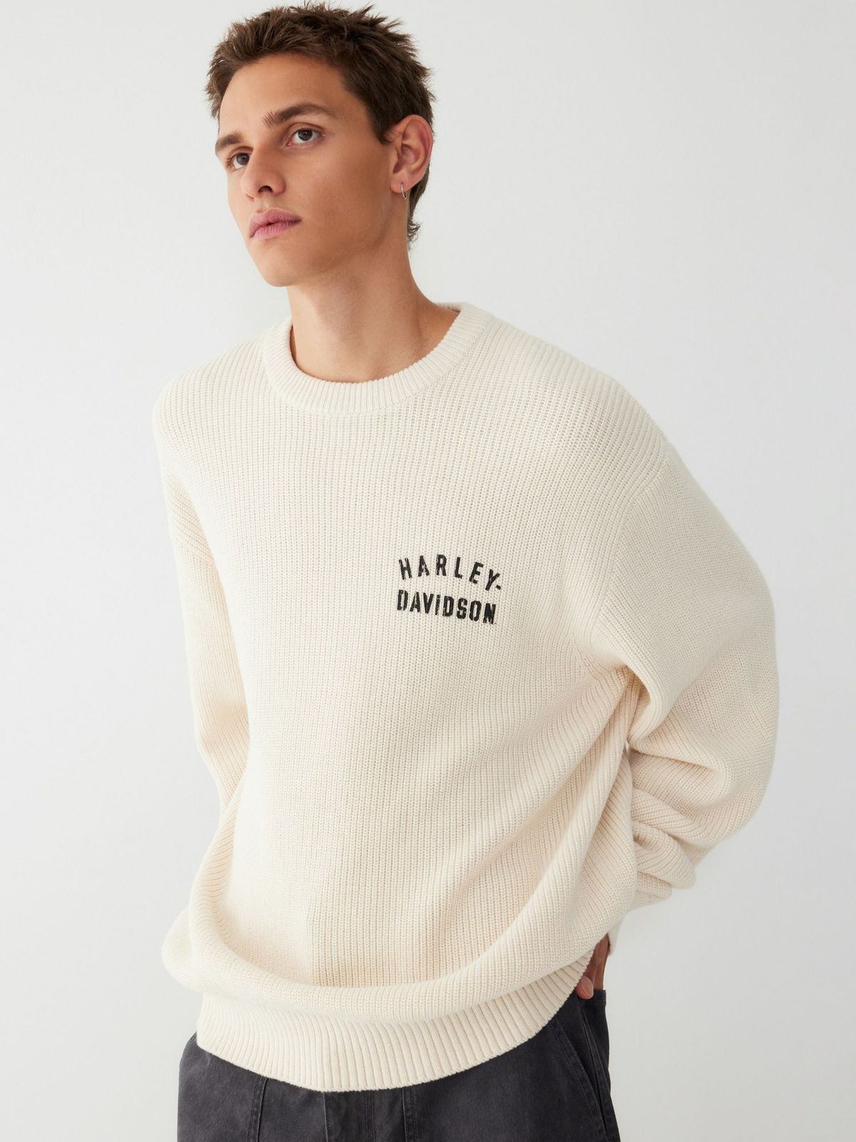 할리데이비슨 컬렉션스®(HARLEY-DAVIDSON COLLECTIONS®) MKE 클라우드나인 니트_아이보리 HH15312002